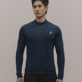 Apartment.b 男子公寓|GentleFlow|修身訓練外套 深海藍