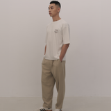 SilkyCotton|寬版T恤 等待愛情 純粹白