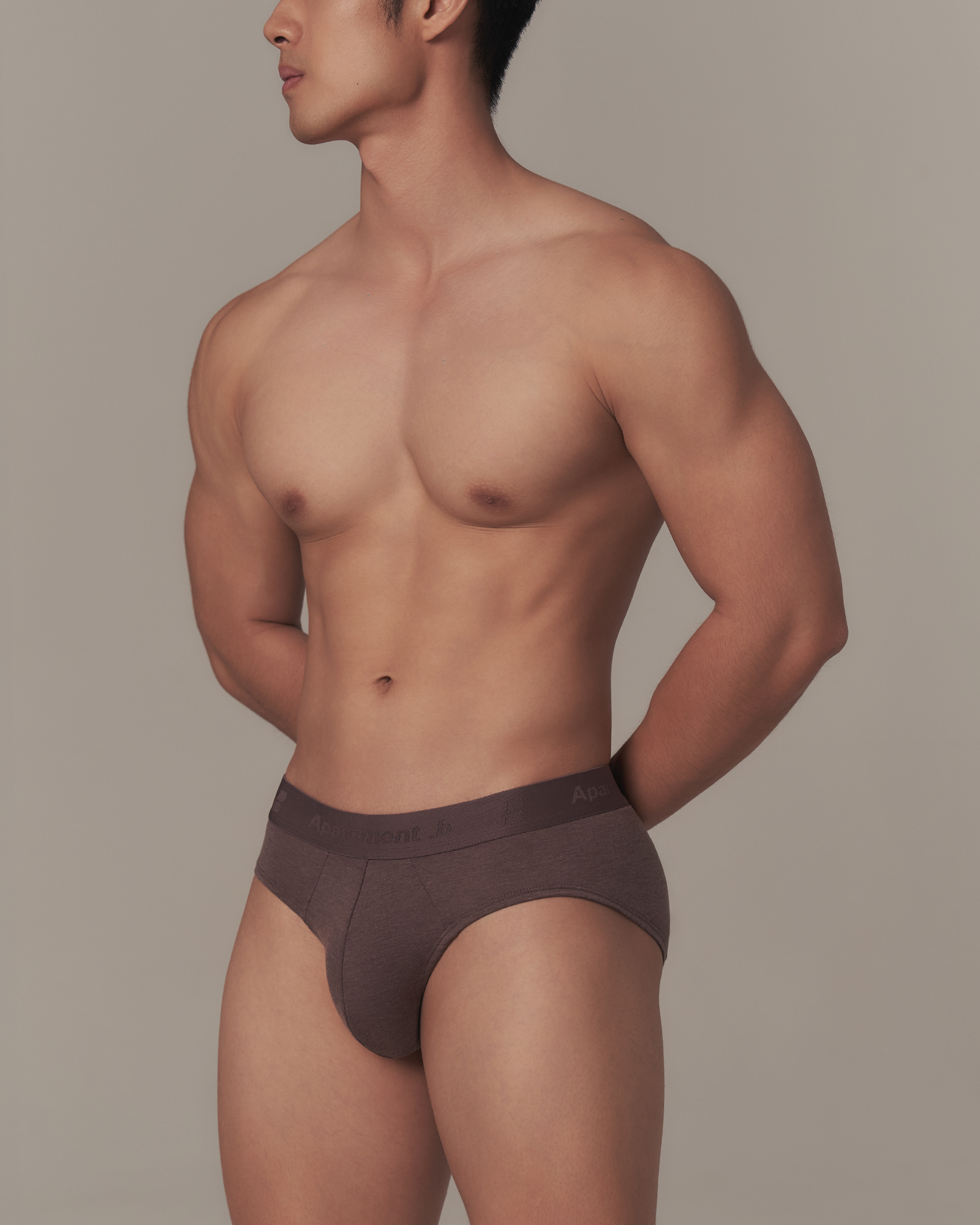 Apartment.b 男子公寓|Canvas 內著系列|Y版三角褲 麻紫