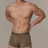 Apartment.b 男子公寓|Canvas 內著系列|中長版四角褲 麻綠