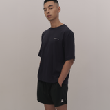 SilkyCotton|寬版T恤 公寓成員 海軍藍