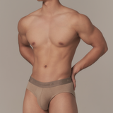 Apartment.b 男子公寓|Canvas 內著系列|Y版三角褲 麻卡其