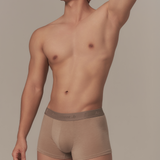Apartment.b 男子公寓|Canvas 內著系列|中長版四角褲 麻卡其