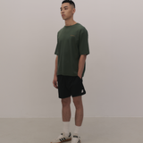 SilkyCotton|寬版T恤 公寓成員 梧桐綠