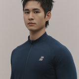 Apartment.b 男子公寓|GentleFlow|修身訓練外套 深海藍