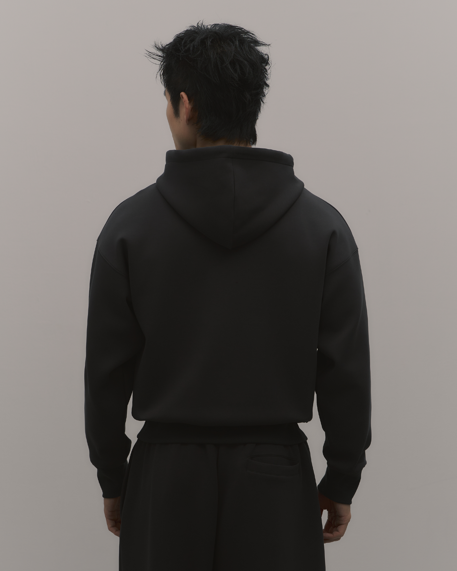 Apartment.b 男子公寓|AirCotton|太空寬版連帽外套 墨石灰