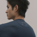 WaveFlex|武士浪紋訓練長袖 深海藍