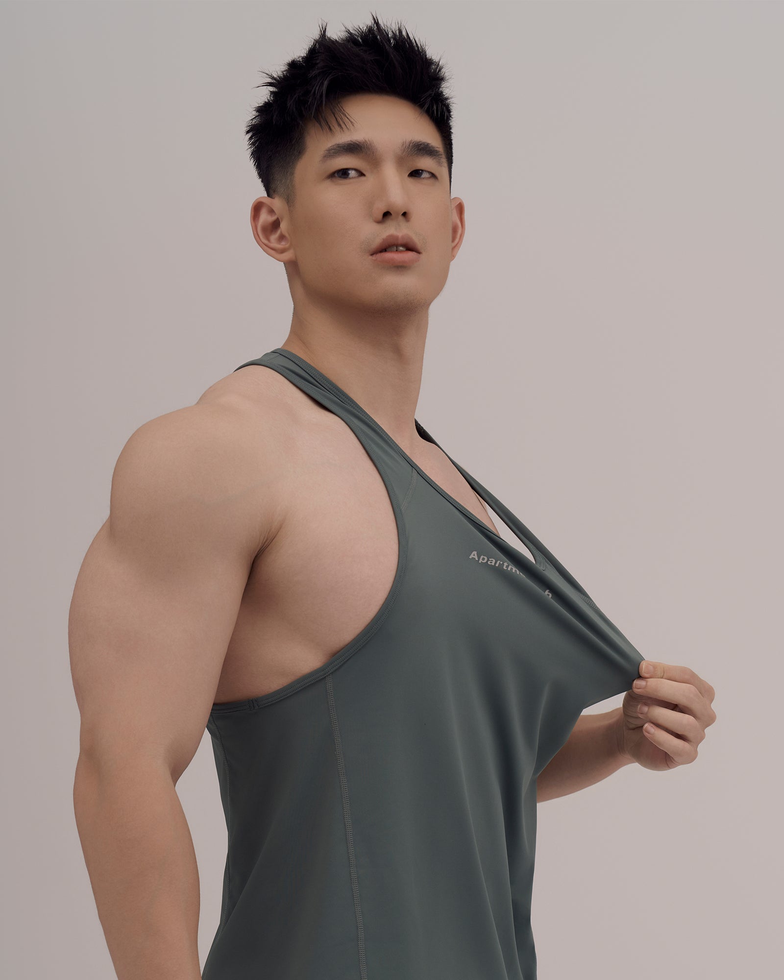 AirTouch-2｜訓練肌肉背心 湖水綠