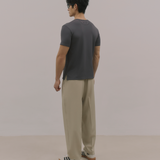 InvisiDry Dual｜藏汗雙面 修身圓領短袖 霧鐵灰