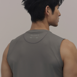 AirTouch｜武士訓練寬肩背心 頁岩灰