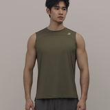 AirTouch｜武士訓練寬肩背心 橄欖綠