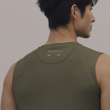 AirTouch｜武士訓練寬肩背心 橄欖綠