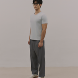 InvisiDry Dual｜藏汗雙面 修身圓領短袖 冰河藍