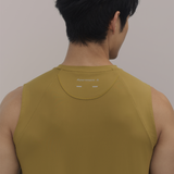 AirTouch｜武士訓練寬肩背心 芥末黃