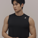AirTouch｜武士訓練寬肩背心 純粹黑