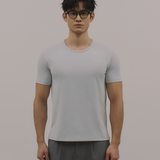 InvisiDry Dual｜藏汗雙面 修身圓領短袖 冰河藍