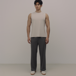 MeshFlex｜Stretch Training Straight Trousers - Iron Gray