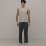 MeshFlex｜Stretch Training Straight Trousers - Iron Gray